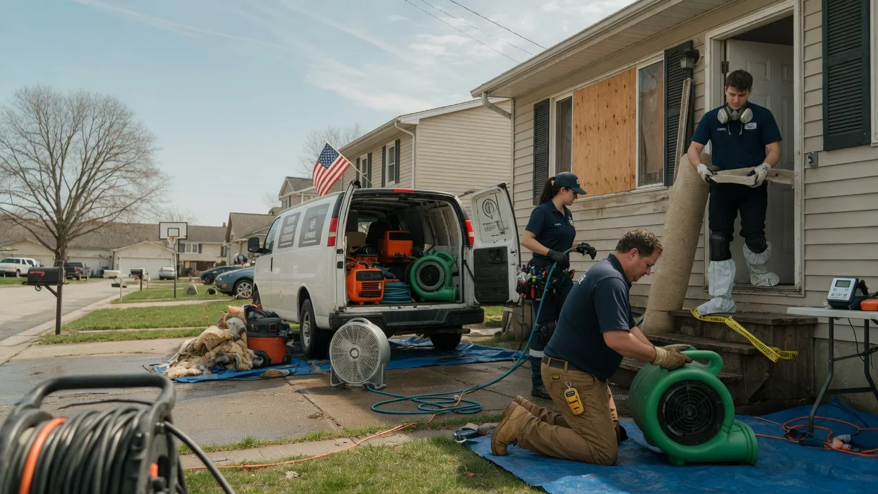 Water Damage Restoration in Greenville, PA near me